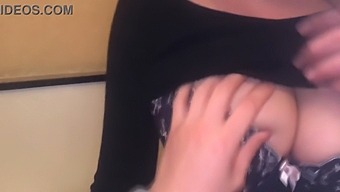 Amateur Japanese Teen With Large Breasts Receives Breast Stimulation